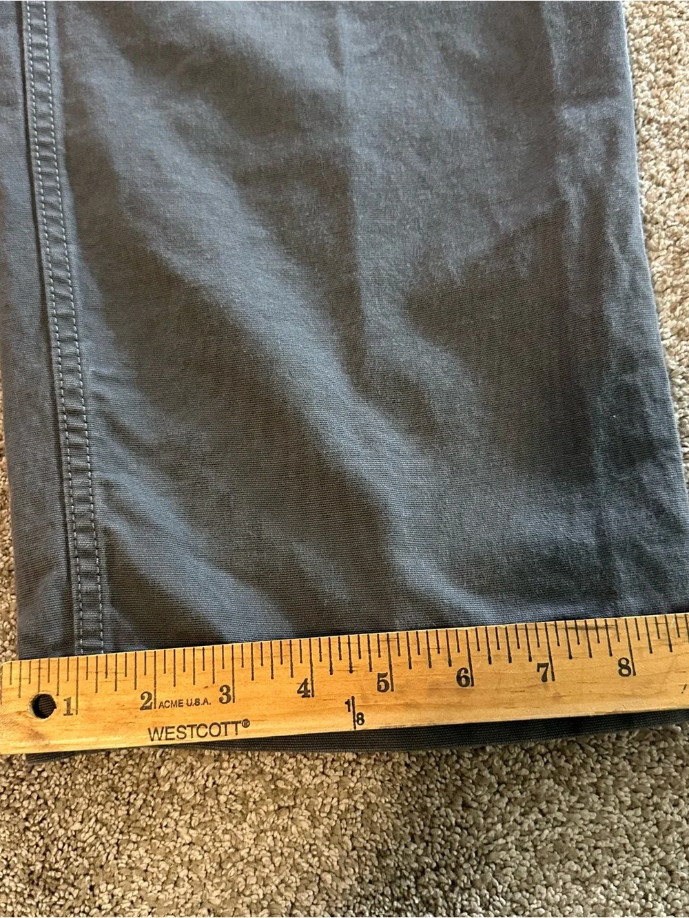 Carhartt Relaxed Fit Cargo Work Pants Gray Men’s Size 42x30 102291 - 039 Canvas